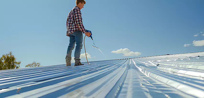 EPDM Roofing Installation Drip Edge in Tuckahoe