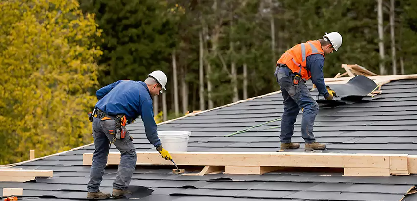 Garage Felt Roof Replacement in Tuckahoe