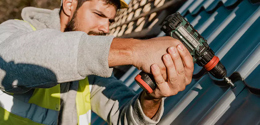 Metal Roof Flashing Installation in Tuckahoe