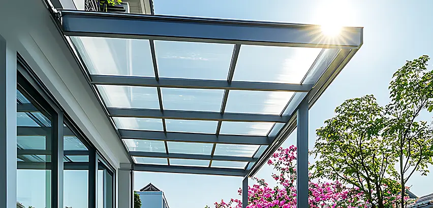 Glass Patio Roof Installation in Tuckahoe